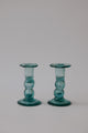 Vintage - Glass Candlesticks