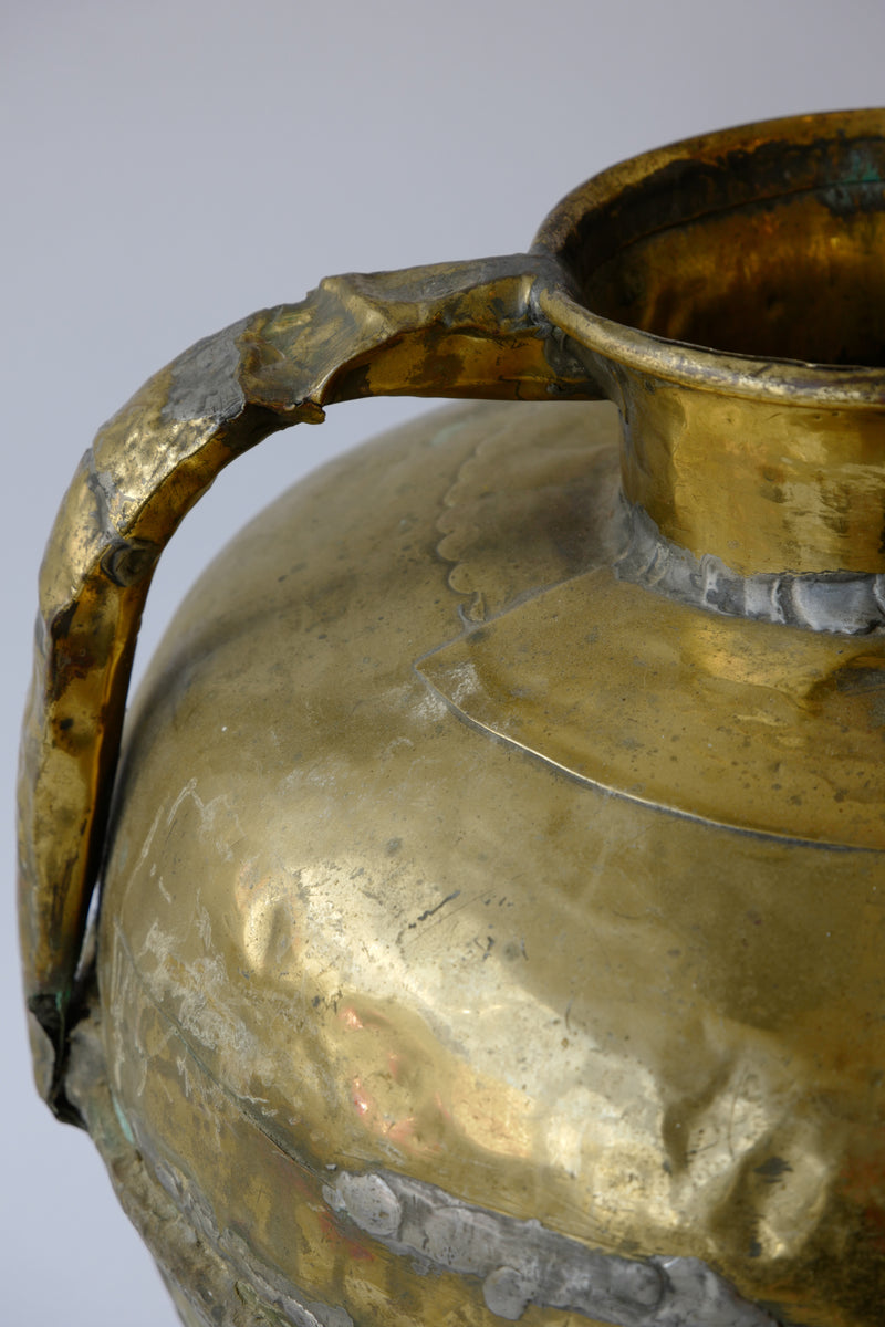Vintage - Hammered Brass Vessel