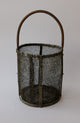 Vintage - Woven Wire Industrial Basket (S)