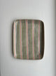 Simone Fennel - Rectangle Tray - Black/Yellow/Coral