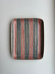 Simone Fennel - Rectangle Tray - Red/Gray