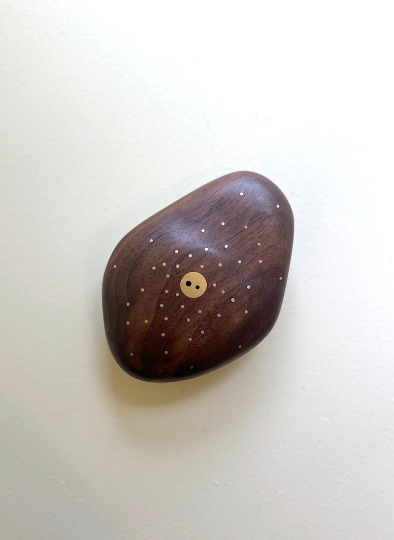 Spatial Relations - Walnut River Stone Incense Burner