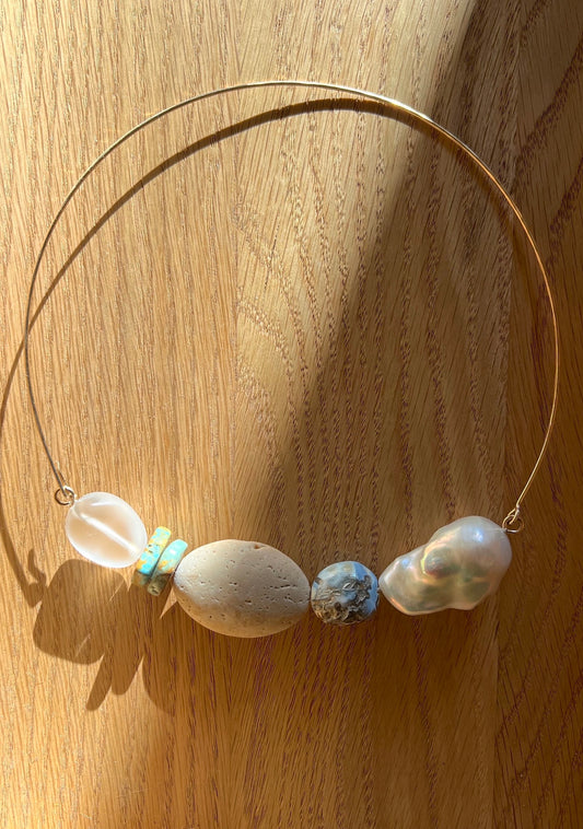 Sky Crescent Collar