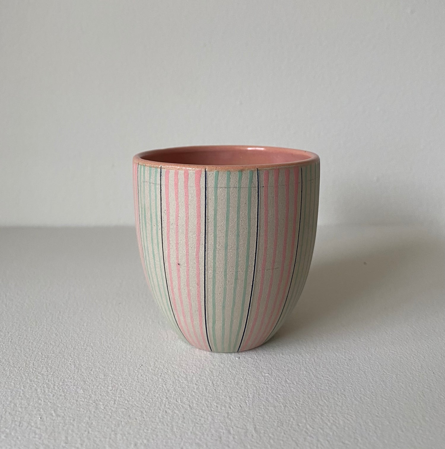 Simone Fennel - Tea Cup - Pink/Teal