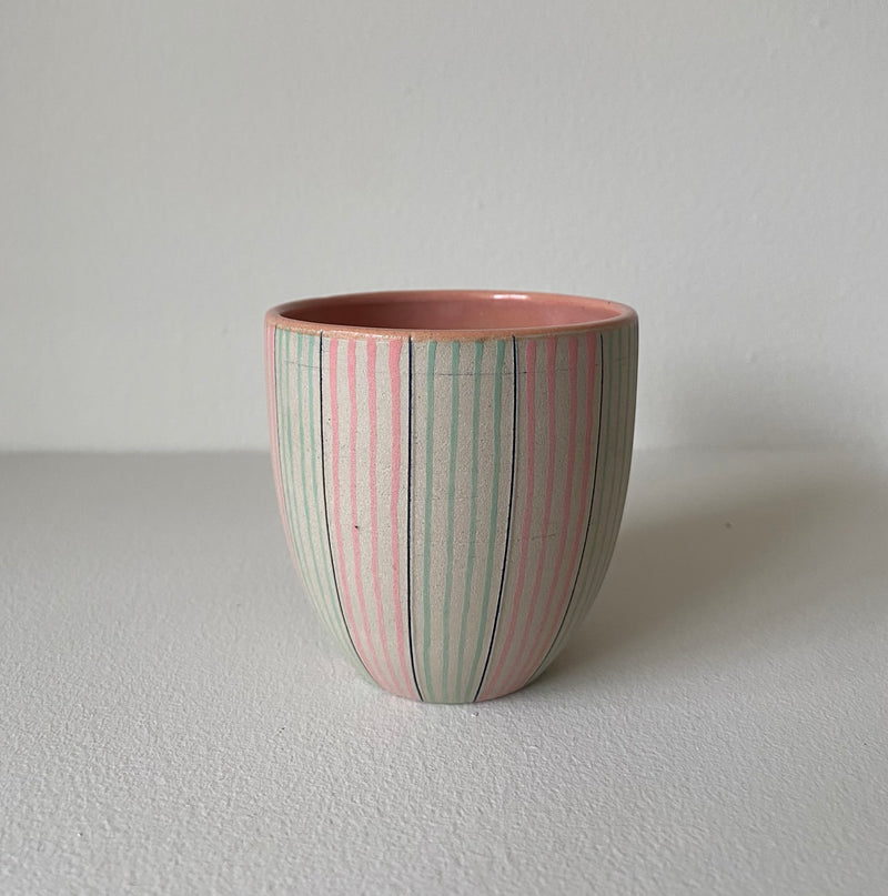 Simone Fennel - Tea Cup - Pink/Teal
