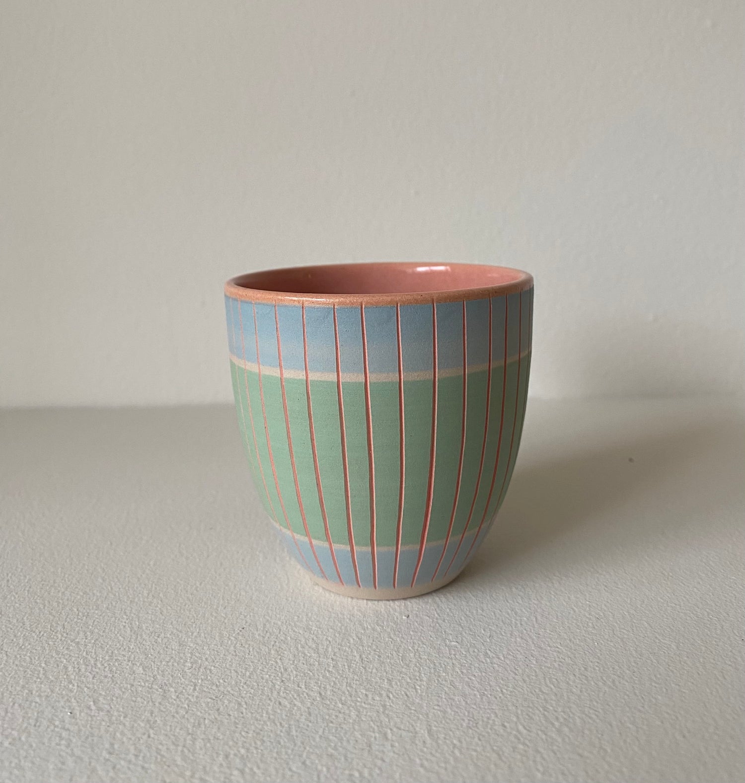 Simone Fennel - Tea Cup - Blue/Green