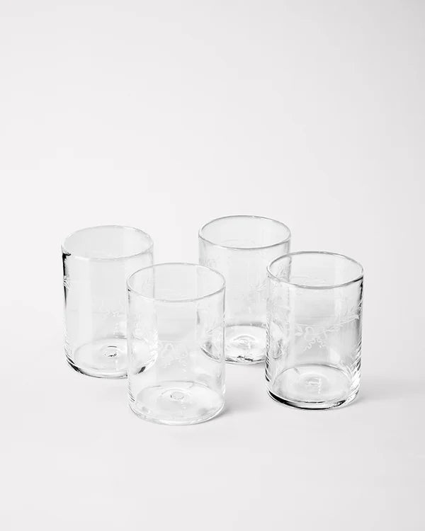 Barbro - Set of Four Water Glasses