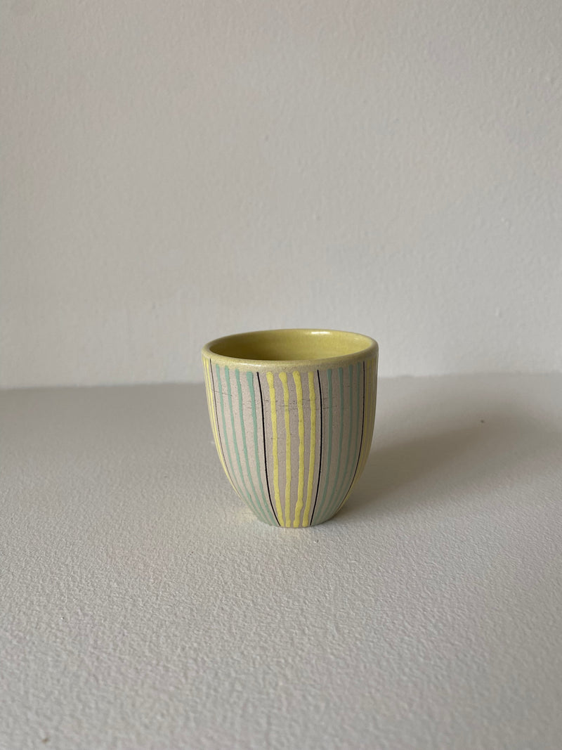 Simone Fennel - Espresso Cup - Yellow/Teal