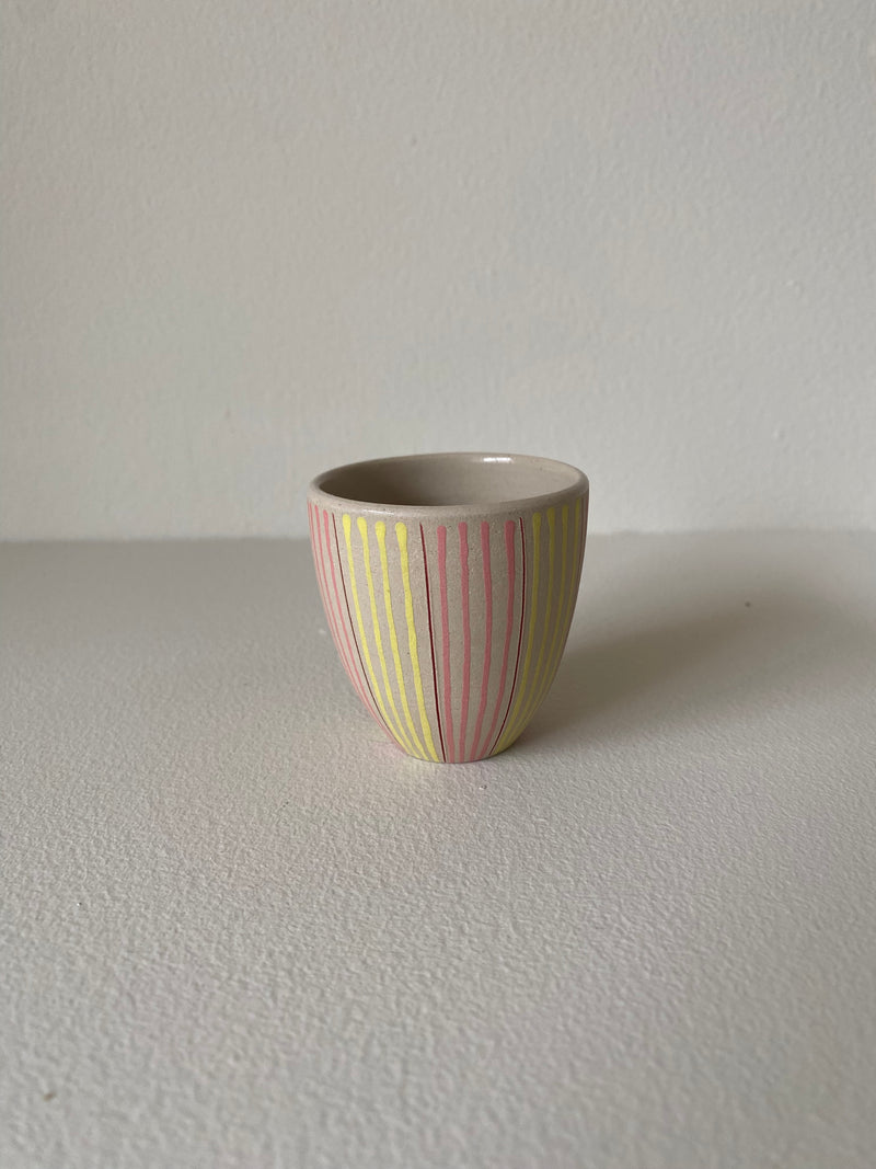 Simone Fennel - Espresso Cup - Lemon/Pink