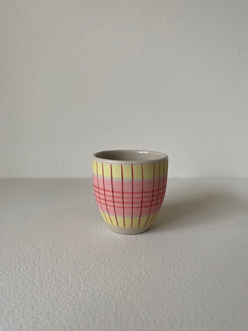 Simone Fennel - Espresso Cup - Pink/Yellow/Red