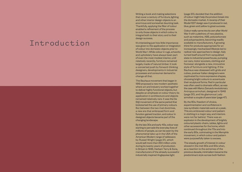 A Century of Color in Design: Hardcover